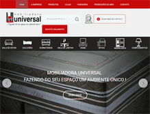 Tablet Screenshot of mobiliadorauniversal.com.br